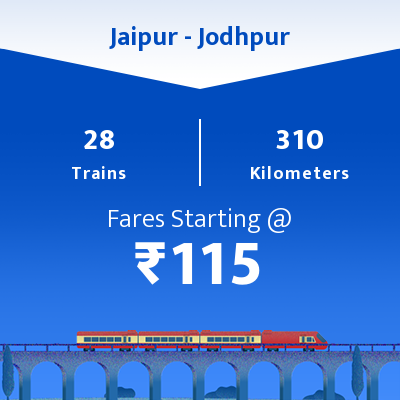 Jaipur To Jodhpur Trains